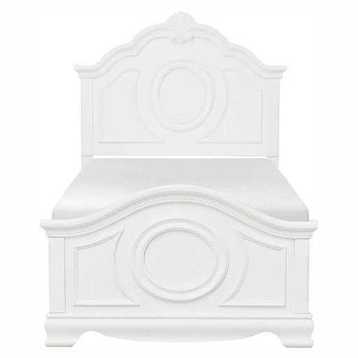 Lucida Full Panel Bed in White 2039FW-1 - LasVegasFurnitureOnline.com