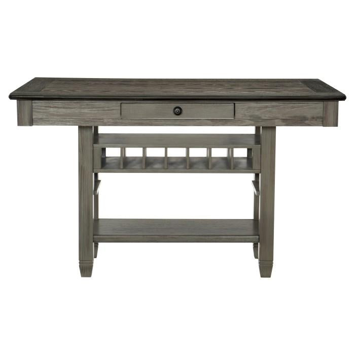 Granby Counter Height Dining Table in Coffee and Antique Gray 5627GY-36 - LasVegasFurnitureOnline.com