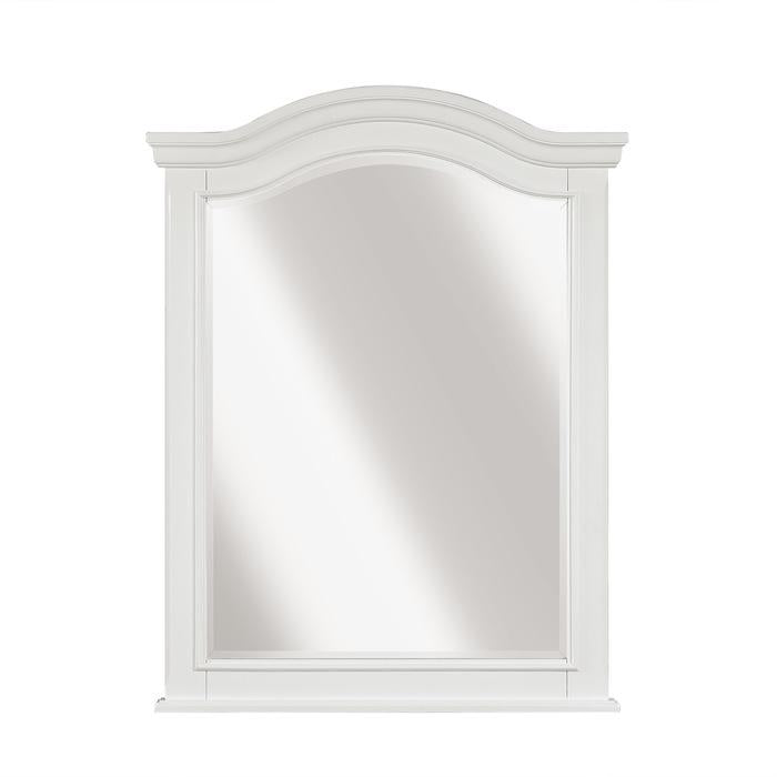 Clementine Mirror in White B1799-6 - LasVegasFurnitureOnline.com