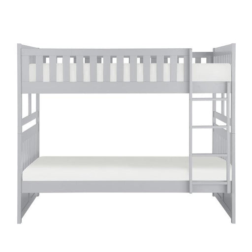 Orion Full/Full Bunk Bed in Gray B2063FF-1 - LasVegasFurnitureOnline.com