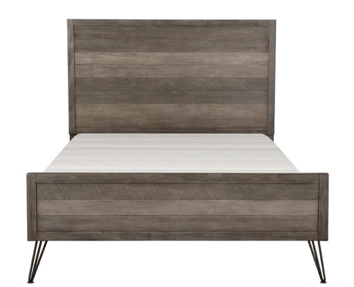 Urbanite Queen Panel Bed in Tri-tone Gray 1604-1 - LasVegasFurnitureOnline.com
