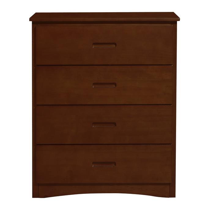 Rowe 4 Drawer Chest in Dark Cherry B2013DC-9 - LasVegasFurnitureOnline.com