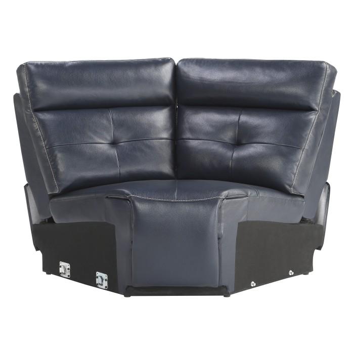 Avenue Corner Seat in Navy 9469NVB-CR - LasVegasFurnitureOnline.com