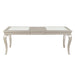 Crawford Dining Table in Silver 5546-84 - LasVegasFurnitureOnline.com