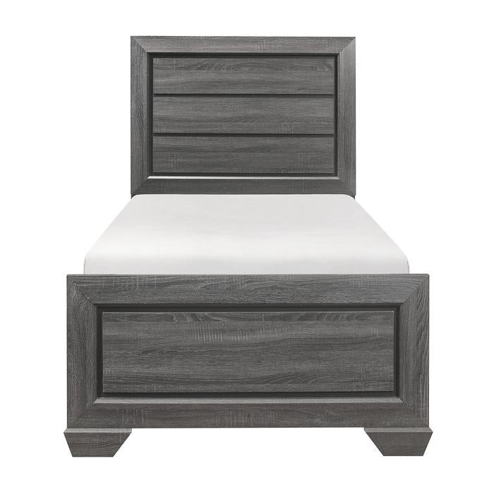 Beechnut Twin Bed in Gray 1904TGY-1 - LasVegasFurnitureOnline.com
