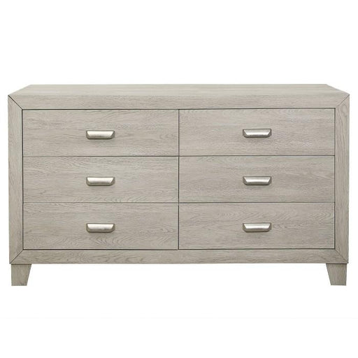 Quinby 6 Drawer Dresser in Light Brown 1525-5 - LasVegasFurnitureOnline.com