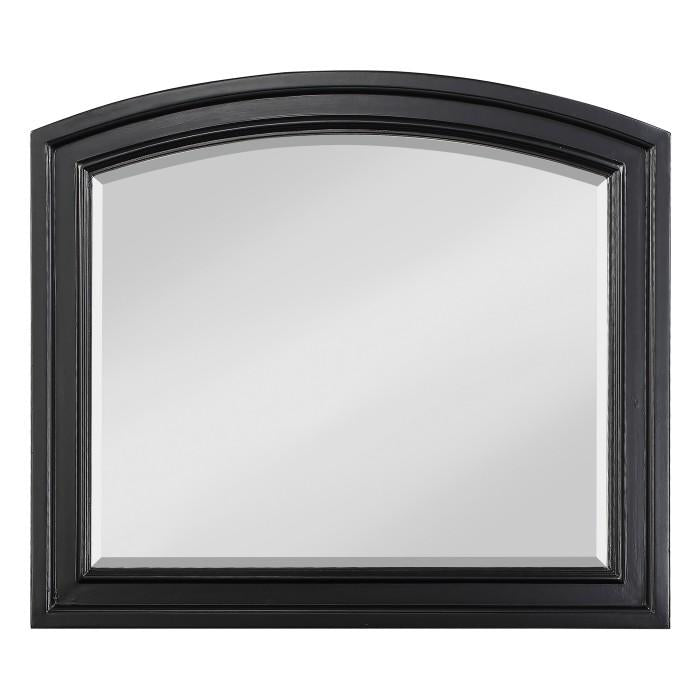 Laurelin Mirror in Black 1714BK-6 - LasVegasFurnitureOnline.com