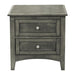 Garcia 2 Drawer Nightstand in Gray 2046-4 - LasVegasFurnitureOnline.com
