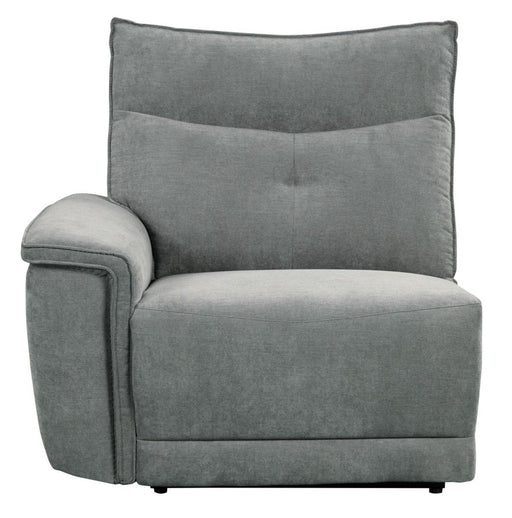 Tesoro Power Left Side Reclining Chair in Dark Gray 9509DG-LRPWH - LasVegasFurnitureOnline.com