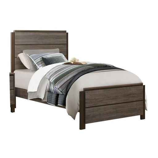 Vestavia Twin Bed in Gray 1936T-1 - LasVegasFurnitureOnline.com