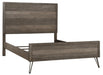 Urbanite Queen Panel Bed in Tri-tone Gray 1604-1 - LasVegasFurnitureOnline.com