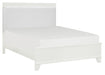 Kerren Queen Platform Bed in White 1678W-1 - LasVegasFurnitureOnline.com