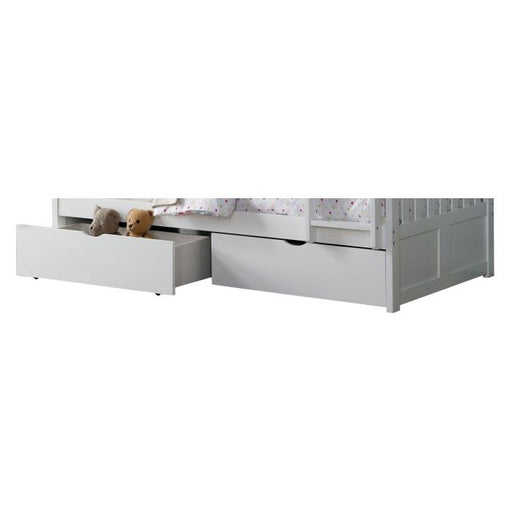 Galen Storage Boxes in White B2053W-T - LasVegasFurnitureOnline.com