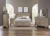 Bethel Queen Sleigh Platform Bed with Footboard Storage in Gray 2259GY-1 - LasVegasFurnitureOnline.com