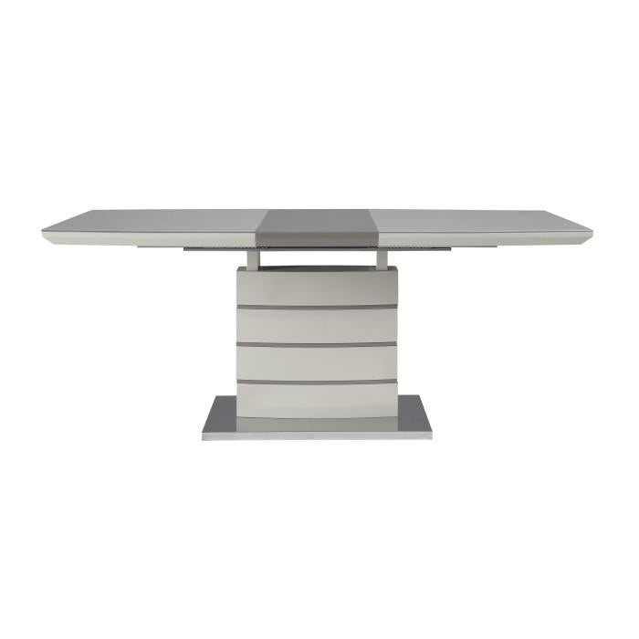 Glissand Dining Table in White & Gray 5599-71 - LasVegasFurnitureOnline.com