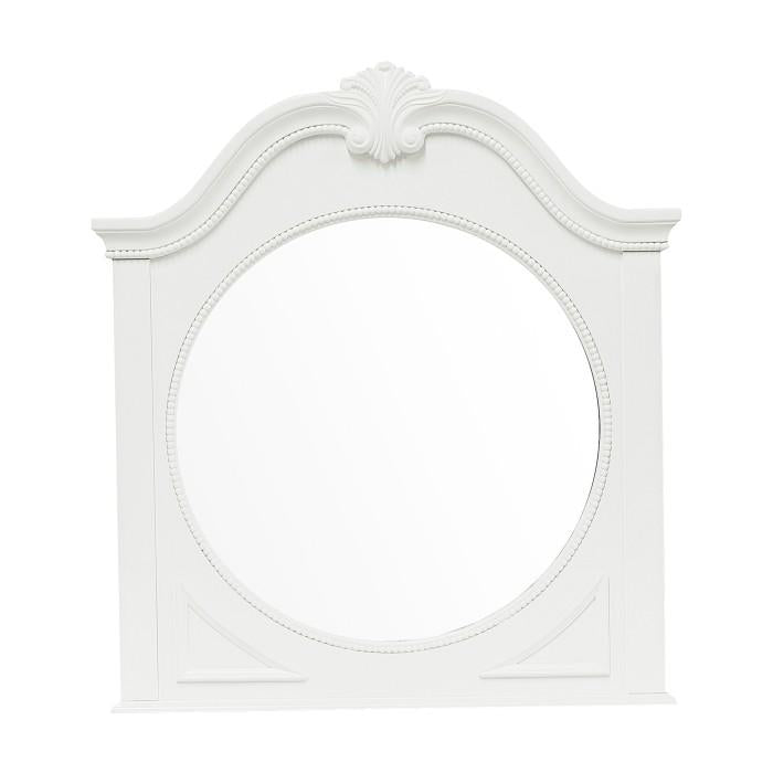 Lucida Mirror in White 2039W-6 - LasVegasFurnitureOnline.com