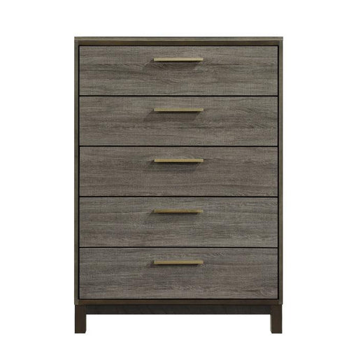 Vestavia 5 Drawer Chest in Gray 1936-9 - LasVegasFurnitureOnline.com