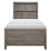 Woodrow Twin Platform Bed in Gray 2042NBT-1 - LasVegasFurnitureOnline.com