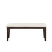 Makah Bench in Dark Brown 5496-13 - LasVegasFurnitureOnline.com