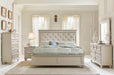 Celandine Full Panel Bed in Pearl/Silver 1928F-1 - LasVegasFurnitureOnline.com