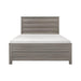 Waldorf Queen Panel Bed in Dark Gray 1902-1 - LasVegasFurnitureOnline.com