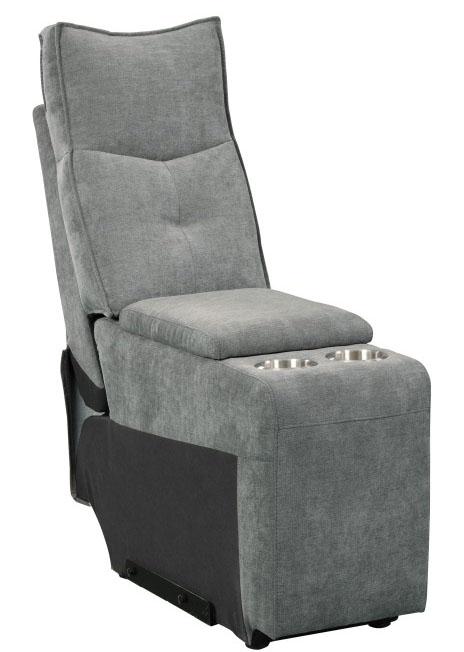 Tesoro Power Double Reclining Loveseat in Dark Gray 9509DG-2CNPWH* - LasVegasFurnitureOnline.com