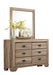 Beechnut Mirror in Natural 1904-6 - LasVegasFurnitureOnline.com