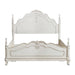 Cinderella Full Poster Bed in Antique White 1386FNW-1 - LasVegasFurnitureOnline.com