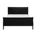Mayville Full Sleigh Bed in Black 2147FBK-1 - LasVegasFurnitureOnline.com
