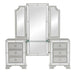 Avondale Vanity Dresser with Mirror in Silver 1646-15 - LasVegasFurnitureOnline.com
