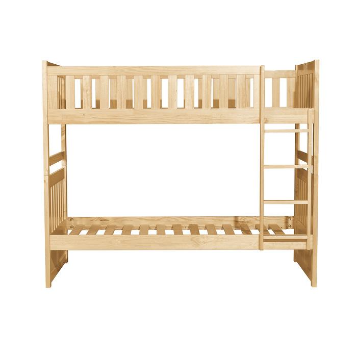 Bartly Twin/Twin Bunk Bed in Natural B2043-1 - LasVegasFurnitureOnline.com