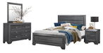 Beechnut Queen Panel Bed in Gray 1904GY-1 - LasVegasFurnitureOnline.com