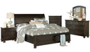 Begonia Queen Platform Bed in Gray 1718GY-1 - LasVegasFurnitureOnline.com