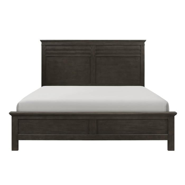 Blaire Farm Full Panel Bed in Saddle Brown Wood 1675F-1 - LasVegasFurnitureOnline.com