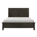 Blaire Farm Queen Panel Bed in Saddle Brown Wood 1675-1 - LasVegasFurnitureOnline.com