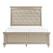 Celandine Full Panel Bed in Pearl/Silver 1928F-1 - LasVegasFurnitureOnline.com