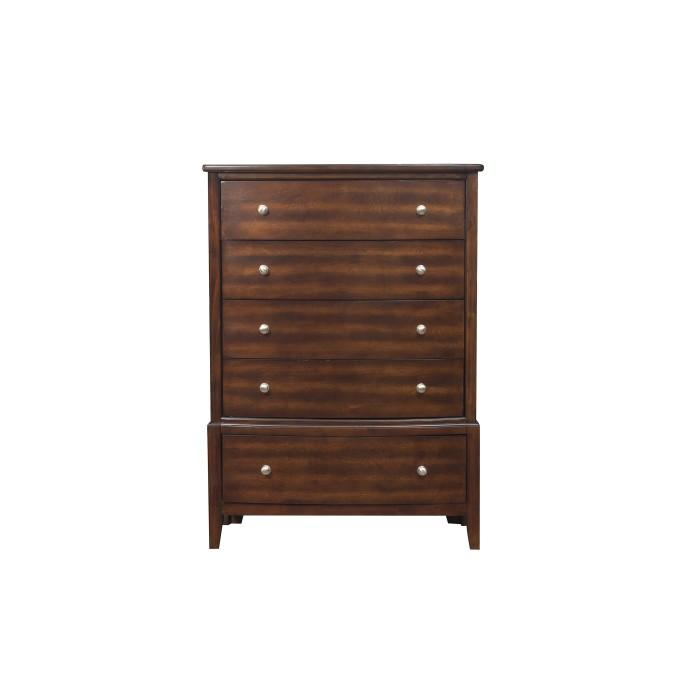 Cotterill 5 Drawer Chest in Cherry 1730-9 - LasVegasFurnitureOnline.com