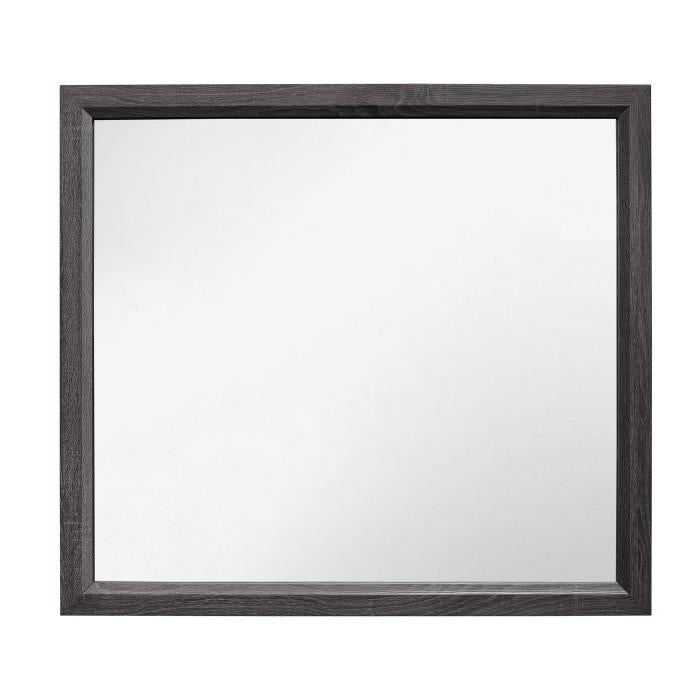 Davi Mirror in Gray 1645-6 - LasVegasFurnitureOnline.com