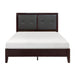 Edina Full Panel Bed in Espresso-Hinted Cherry 2145F-1 - LasVegasFurnitureOnline.com