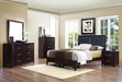 Edina 6 Drawer Dresser in Espresso-Hinted Cherry 2145-5 - LasVegasFurnitureOnline.com