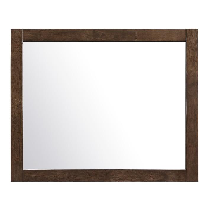 Erwan Mirror in Dark Walnut 1961-6 - LasVegasFurnitureOnline.com
