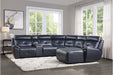 Avenue Right Side Chaise in Navy 9469NVB-RC - LasVegasFurnitureOnline.com