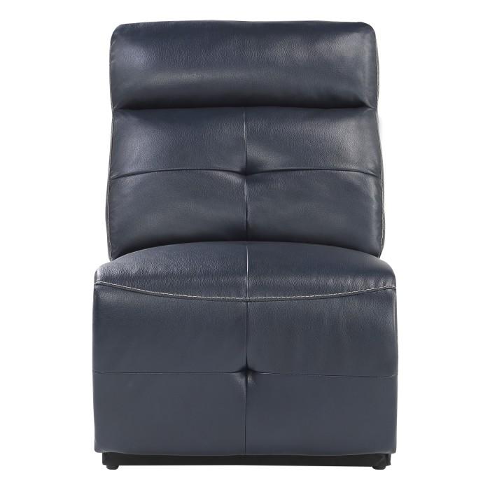 Avenue Armless Chair in Navy 9469NVB-AC - LasVegasFurnitureOnline.com