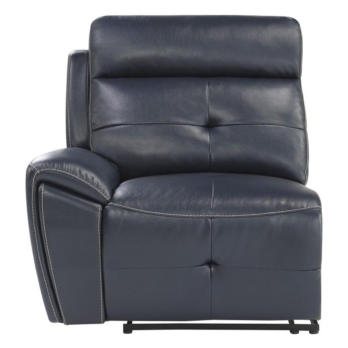 Avenue Left Side Reclining Chair in Navy 9469NVB-LR - LasVegasFurnitureOnline.com