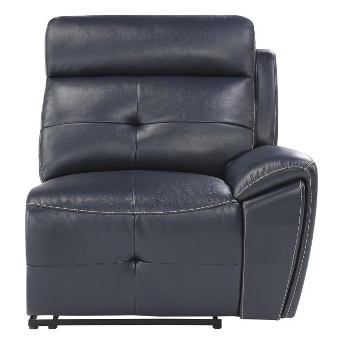 Avenue Right Side Reclining Chair in Navy 9469NVB-RR - LasVegasFurnitureOnline.com
