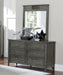 Garcia Mirror in Gray 2046-6 - LasVegasFurnitureOnline.com