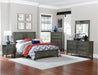 Garcia 2 Drawer Nightstand in Gray 2046-4 - LasVegasFurnitureOnline.com