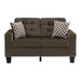 Lantana Loveseat in Chocolate 9957CH-2 - LasVegasFurnitureOnline.com