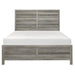 Mandan Queen Panel Bed in Weathered Gray 1910GY-1 - LasVegasFurnitureOnline.com