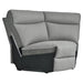 Maroni Corner Seat in Dark Gray/Light Gray 8259-CR - LasVegasFurnitureOnline.com